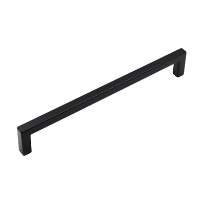 Modern Square Appliance Pull 8" C/C Matte Black