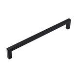Modern Square Appliance Pull 8" C/C Matte Black