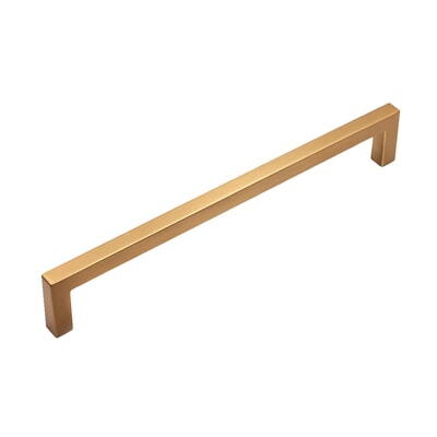 Modern Square Appliance Pull 8" C/C Rose Gold