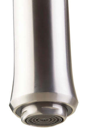 ALFI brand AB2015 Brushed Gooseneck Single Hole Faucet