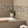 Diamante brick 12X12 glass stone mesh mounted mosaic wall tile SMOT-SGLSMT-DIA8MM product shot multiple tiles angle view