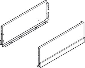 Häfele 551.84.555 Grass - Double-Wall Drawer System Frame, Drawer side height 186 mm, Nova Pro Scala, Nominal length (22") 550 mm, stone