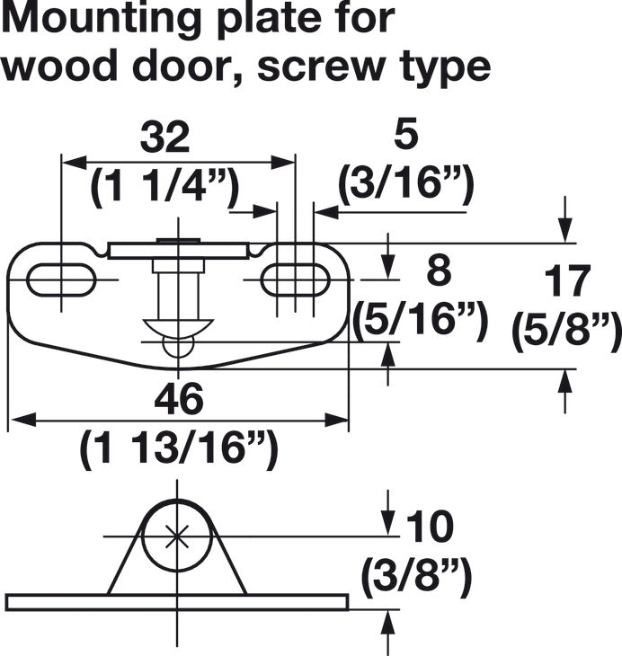 Häfele 365.31.680 Lid Stay, with Soft Close, For upward-opening door with piano, butt, or concealed hinges, Right hand