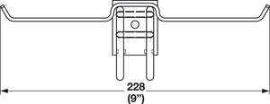 Häfele 792.03.940 TAG - Bracelet Hook, Omni Track®