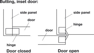 Häfele 341.21.520 Zysa - Drill-In Concealed Hinge, Opening Angle 180°, Wood thickness 17-22 mm