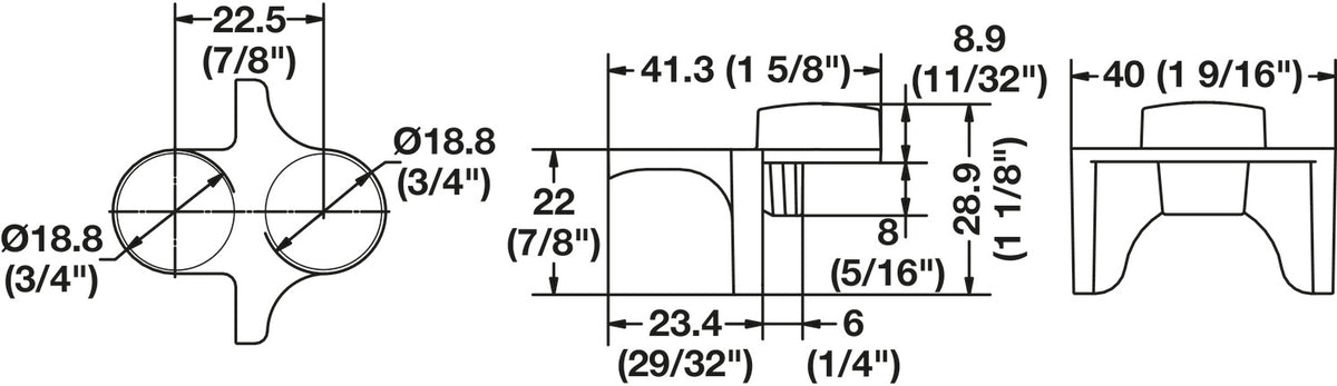 Häfele 001.32.759 Template, PK2 PRO Shelf Support