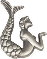 Atlas Homewares Mermaid Knob Left 2 1/2 Inch Pewter