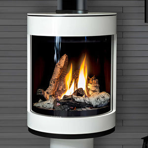 Enviro S50 FS Gas Stove – Carrara White (IPI) - Open Box