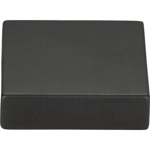 Atlas Homewares Thin Square Knob 1 1/4 Inch Modern Bronze