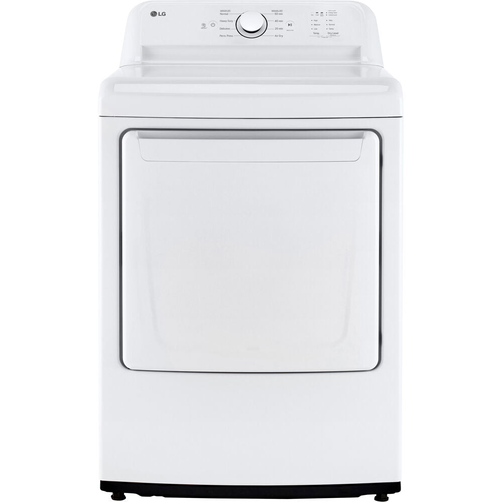 LG DLE6100W 7.3 CF Ultra Large High Efficiency Electric Dryer