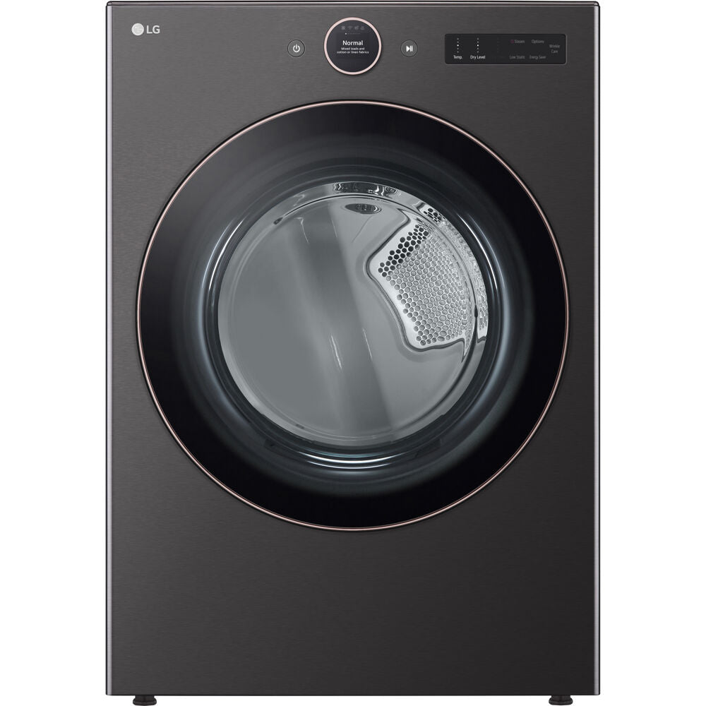 LG DLEX6500B 7.4 CF Ultra Large Capacity Electric Dryer w/ Sensor Dry and TurboSteam