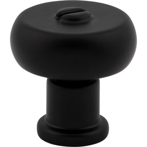 Atlas Homewares Everitt Knob 1 3/16 Inch Matte Black
