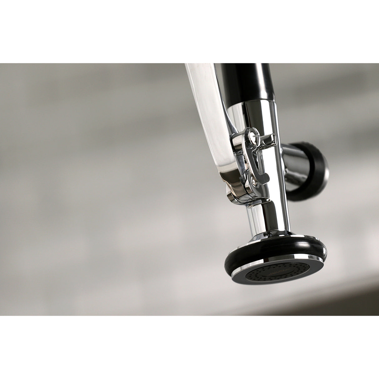 Gourmetier LS8501CTL Continental Single-Handle Pre-Rinse Kitchen Faucet, Polished Chrome