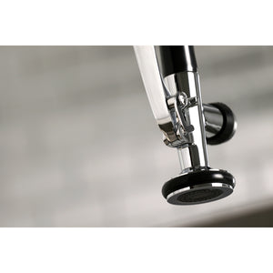 Gourmetier LS8501CTL Continental Single-Handle Pre-Rinse Kitchen Faucet, Polished Chrome