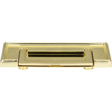 Atlas Homewares Campaign Rope Drop Pull 3 Inch (c-c) Polished Brass