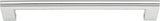 Atlas Homewares Round Rail Pull 7 9/16 Inch (c-c) Polished Chrome