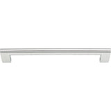 Atlas Homewares Round Rail Pull 7 9/16 Inch (c-c) Polished Chrome