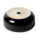 ALFI brand ABC908 Black & White 15" Round Above Mount Ceramic Sink