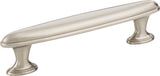 Atlas Homewares Austen Oval Pull 3 3/4 Inch (c-c) Brushed Nickel