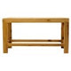 ALFI brand AB4401 26" Solid Wooden Slated Single Person Sitting Bench