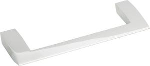 Atlas Homewares Angled Drop Pull 5 1/16 Inch (c-c) Polished Chrome