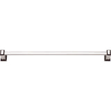 Atlas Homewares Sutton Place Bath Towel Bar 18 Inch Single Polished Nickel