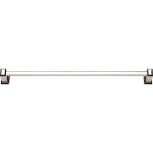 Atlas Homewares Sutton Place Bath Towel Bar 18 Inch Single Polished Nickel