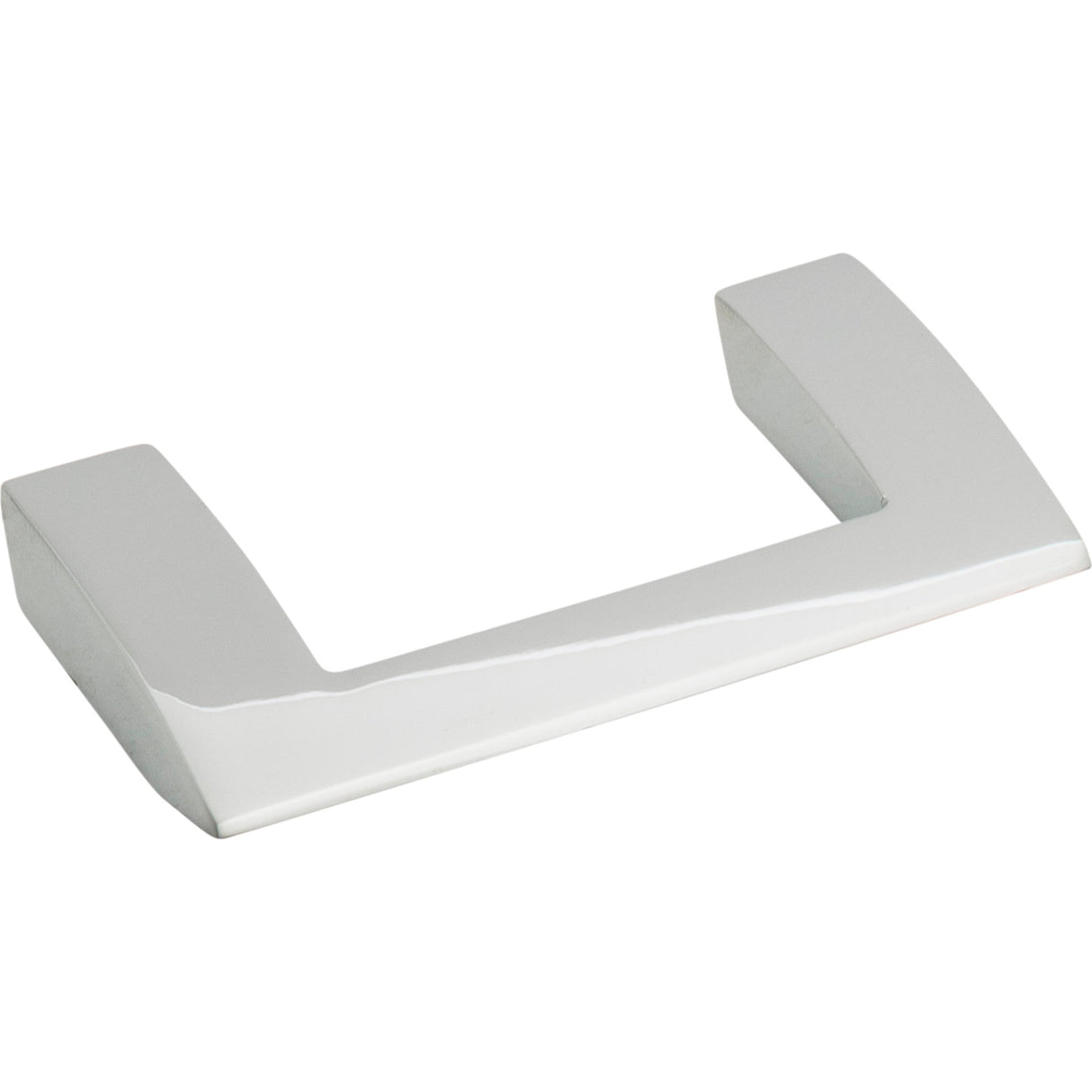 Atlas Homewares Angled Drop Pull 3 Inch (c-c) Polished Chrome