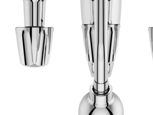 Polished Chrome Pfister 3-handle Tub & Shower Faucet LG01-1120