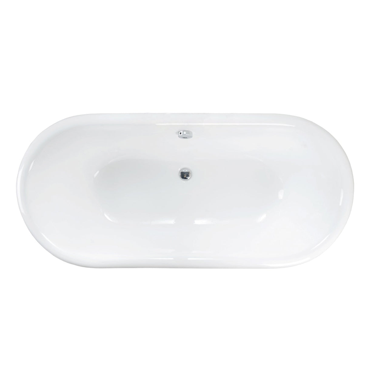 Columbus 61" Cast Iron Double Roll Top