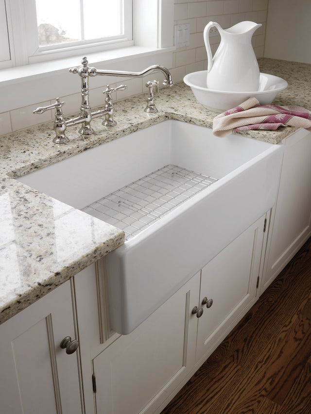 FS30 Single Bowl Fireclay Apron-Front Sink