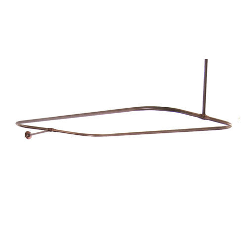 24" Rectangular Shower Rod