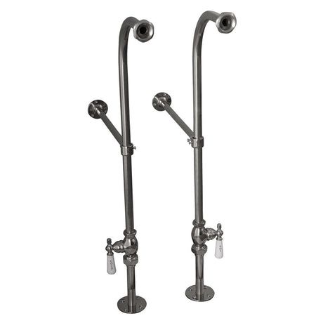 Fillmore 60″ Acrylic Slipper Tub Kit in Bisque – Polished Chrome Accessories