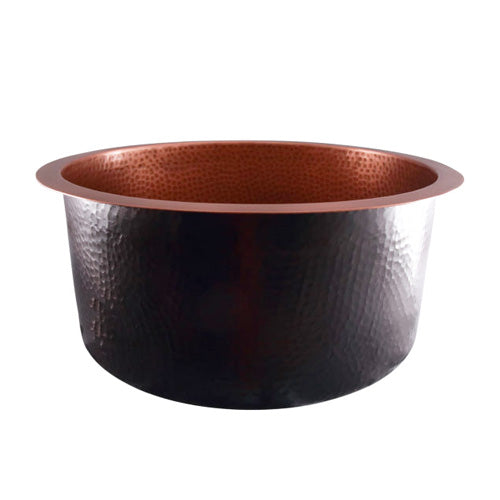 Wade 18" Round Copper Prep/Bar Kitchen Sink