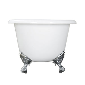 Duet 67" Cast Iron Double Roll Top Tub