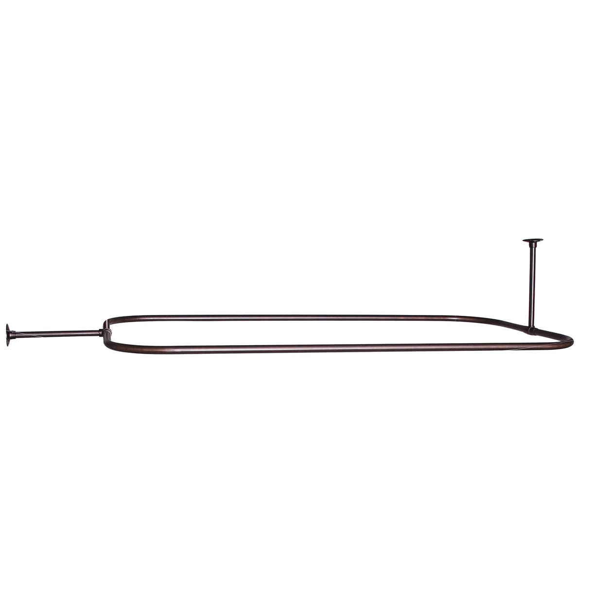 Antonio 55" Cast Iron Roll Top Tub Kit-Oil Rubbed Bronze Accessories