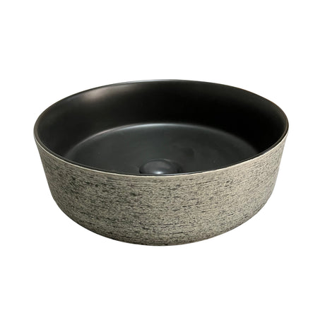 Musgrave 14" Black Round Basin