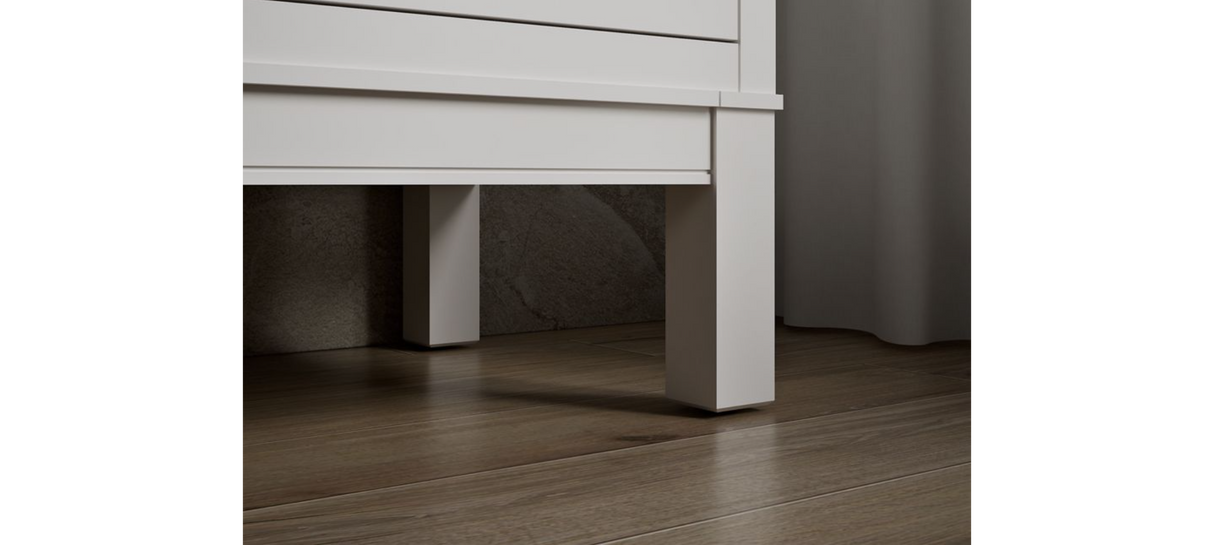 KOHLER Accra 30in. Single Sink Freestanding White Bath Vanity with Pure White Quartz Top Assembled R35898-ASB-0