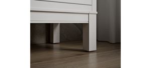 KOHLER Accra 30in. Single Sink Freestanding White Bath Vanity with Pure White Quartz Top Assembled R35898-ASB-0