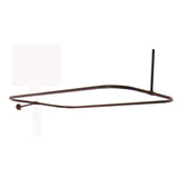 Bartlett 60″ Cast Iron Roll Top Tub Kit – Oil Rubbed Bronze Accessories