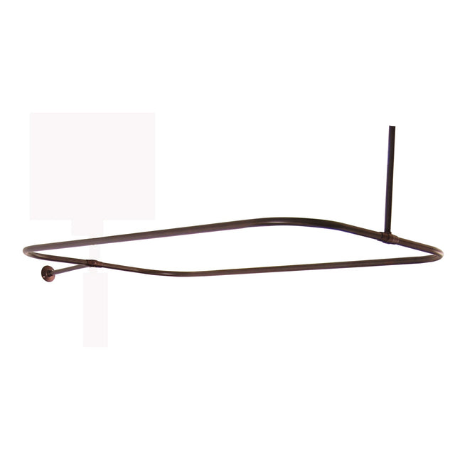 Bartlett 60″ Cast Iron Roll Top Tub Kit – Oil Rubbed Bronze Accessories