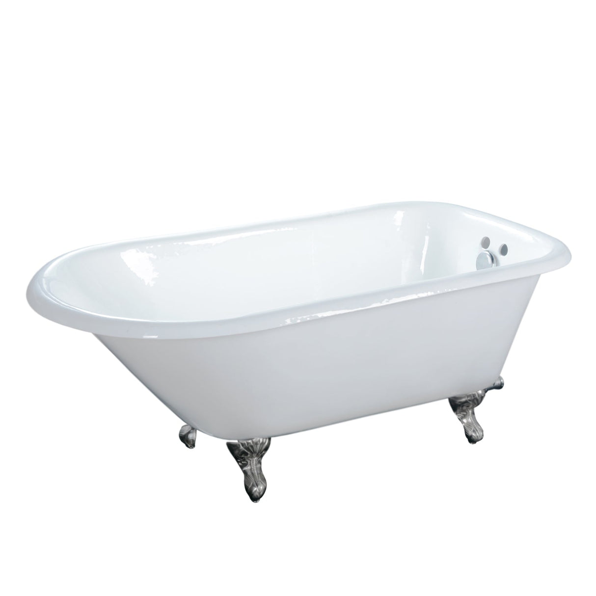 Antonio 55" Cast Iron Roll Top Tub