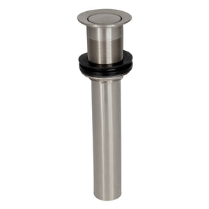 Pop-Up Drain without Overflow