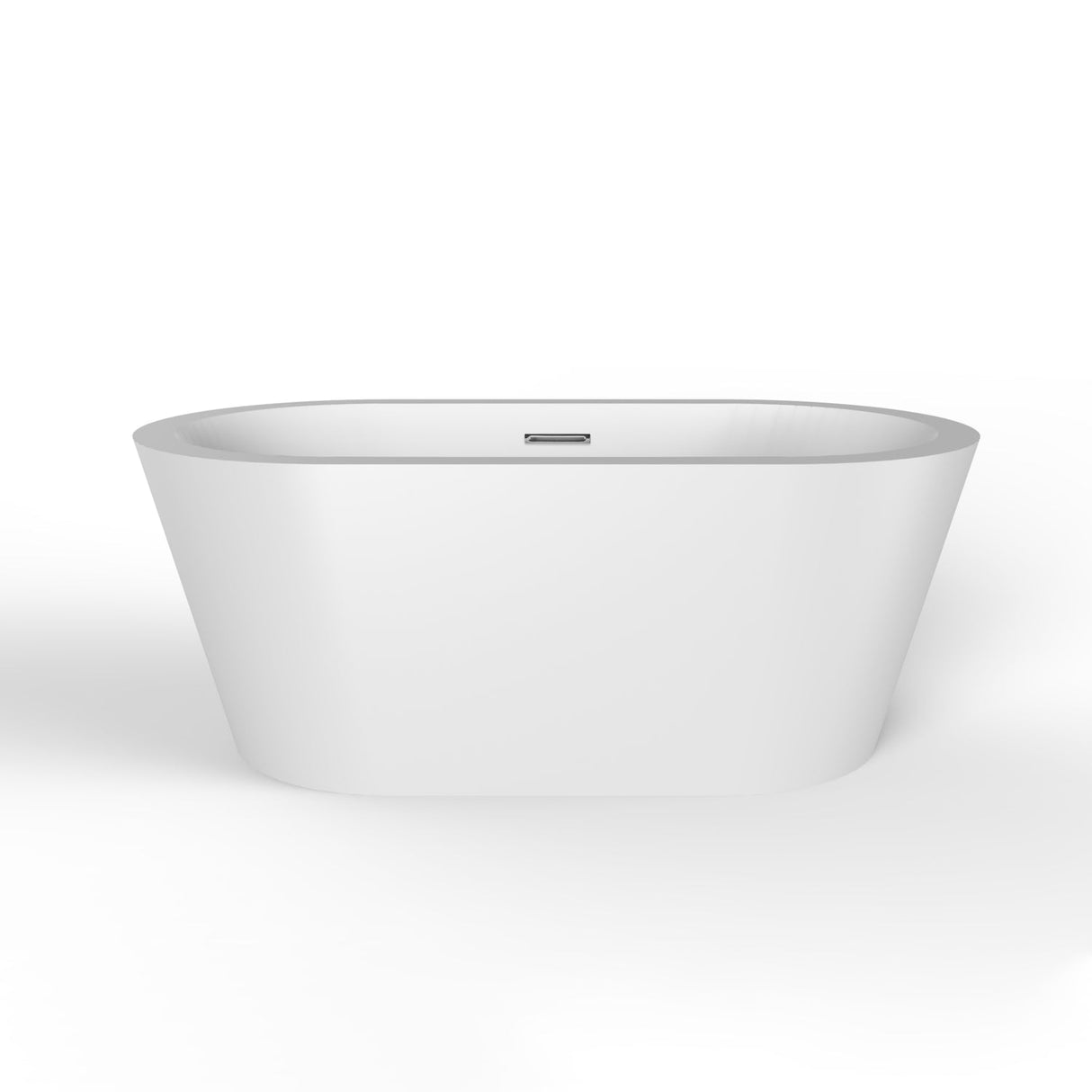 Orlando 59" Acrylic Tub with Integral Drain and Overflow
