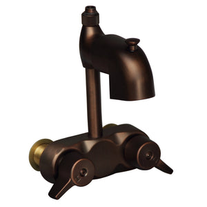 Bartlett 60" Cast Iron Roll Top Tub Kit-Oil Rubbed Bronze Accessories