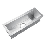 23" Whitesboro Zero Radius Stainless Steel Prep Sink
