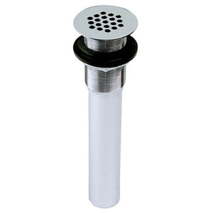 Lavatory Grid Drain without Overflow