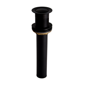 Pop-Up Drain without Overflow