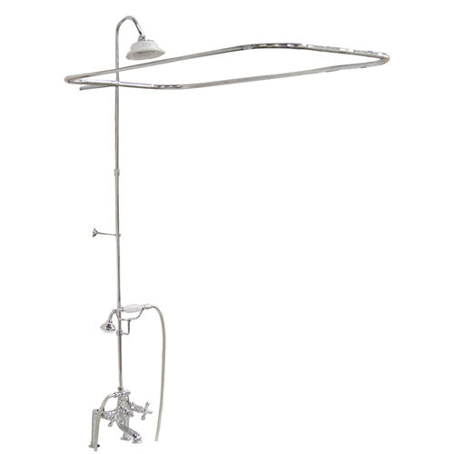 Tub/Shower Converto Unit – Elephant Spout, Shower Ring, Riser, Showerhead
