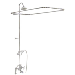 Tub/Shower Converto Unit – Elephant Spout, Shower Ring, Riser, Showerhead